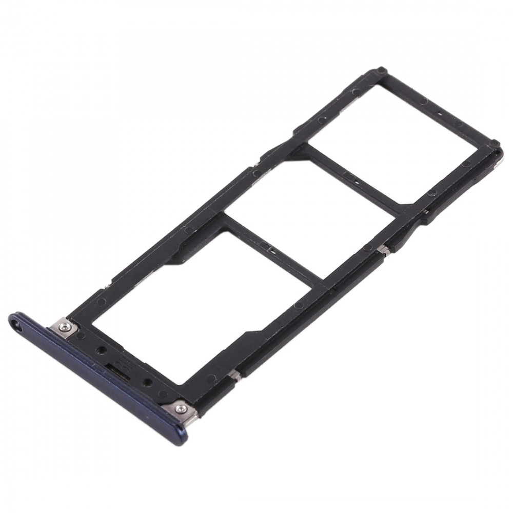 Picture of 2 SIM Card Tray + Micro SD Card Tray for Asus ZenFone 4 Max ZC520KL (Blue)